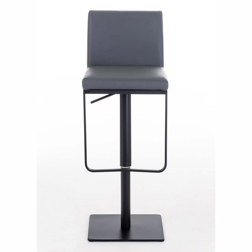 Barhocker Panama B Kunstleder - grau - InfinityMarket
