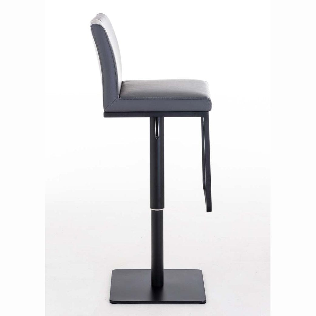 Barhocker Panama B Kunstleder - grau - InfinityMarket