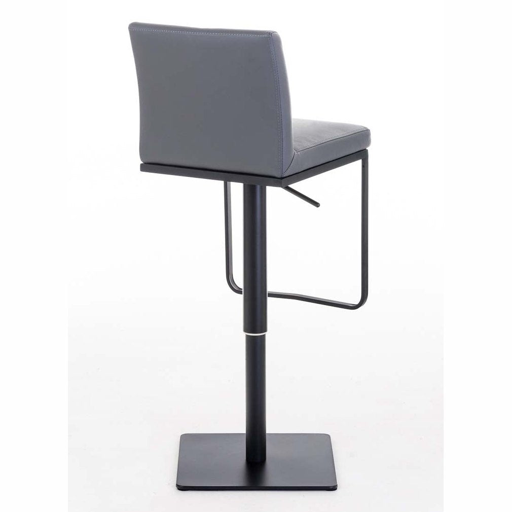 Barhocker Panama B Kunstleder - grau - InfinityMarket