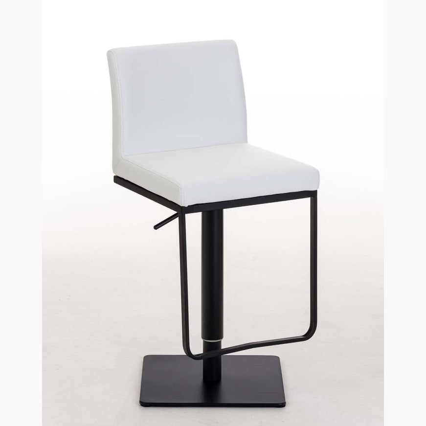 Barhocker Panama B Kunstleder - weiß - InfinityMarket