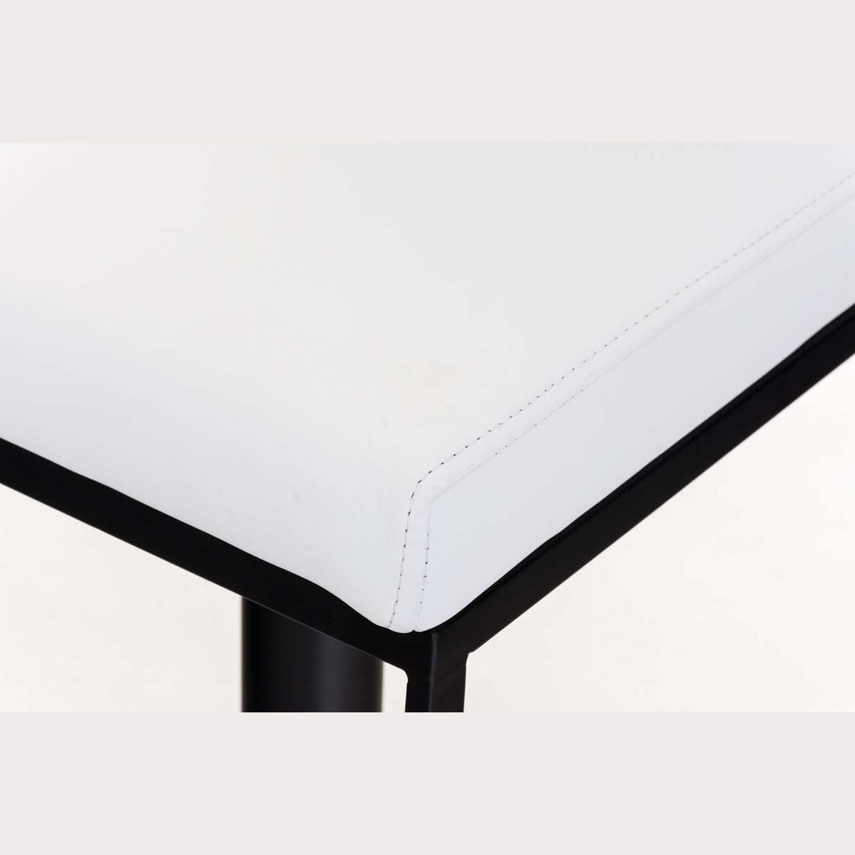 Barhocker Panama B Kunstleder - weiß - InfinityMarket