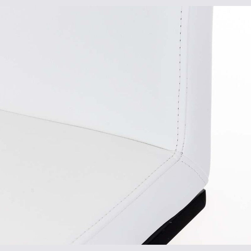 Barhocker Panama B Kunstleder - weiß - InfinityMarket