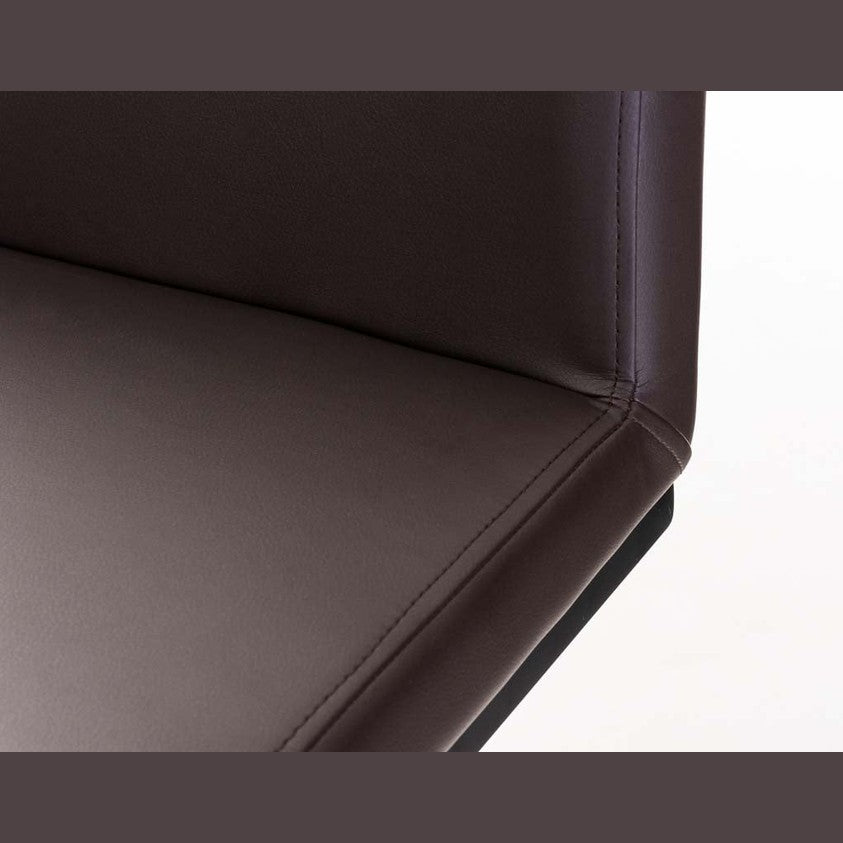 Barhocker Panama B Kunstleder - braun - InfinityMarket