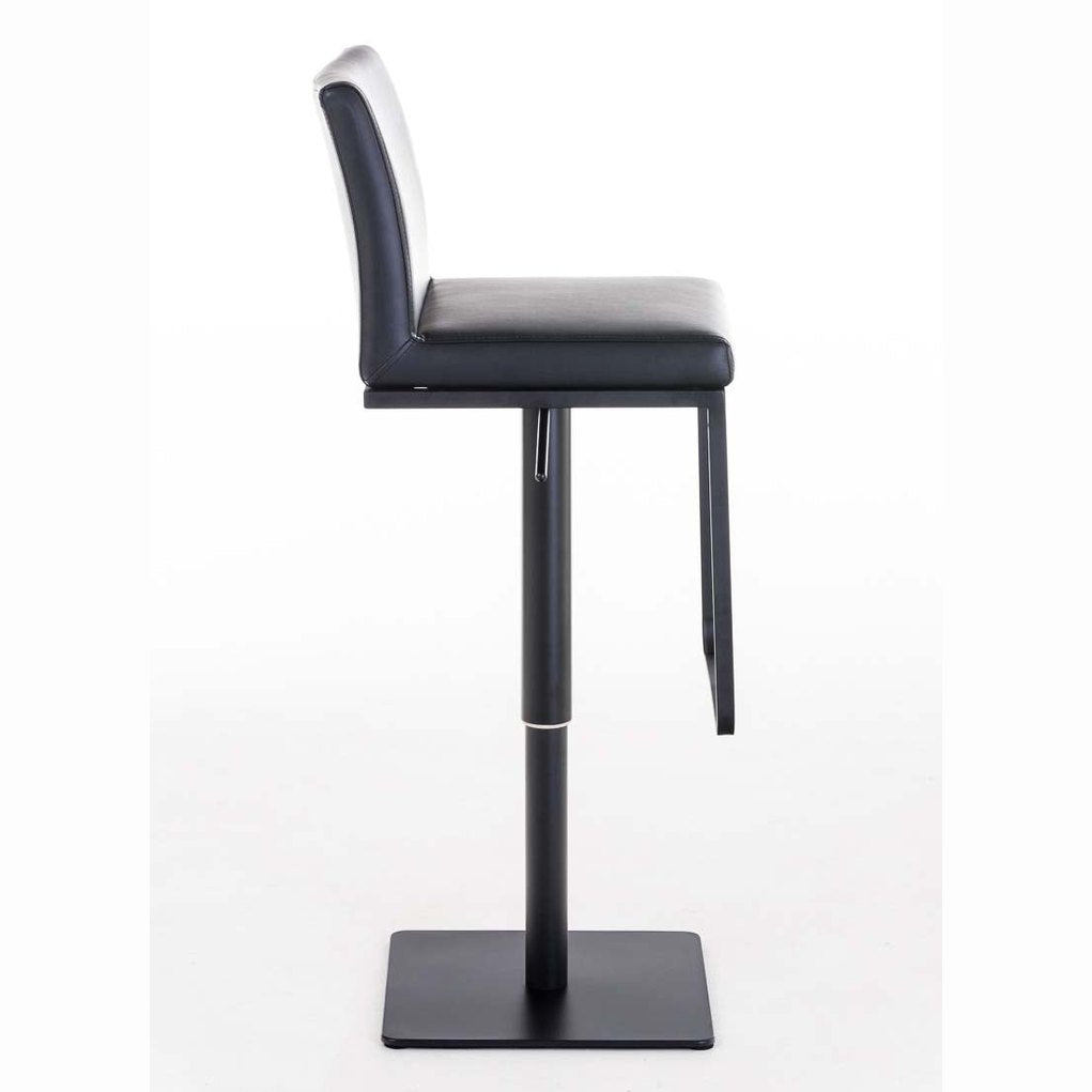 Barhocker Panama B Kunstleder - schwarz - InfinityMarket