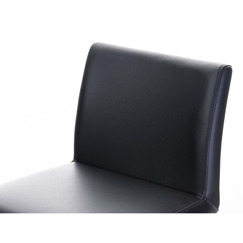 Barhocker Panama B Kunstleder - schwarz - InfinityMarket