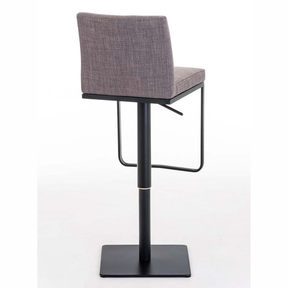 Barhocker Panama B Stoff - grau - InfinityMarket