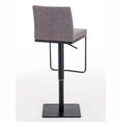 Barhocker Panama B Stoff - grau - InfinityMarket