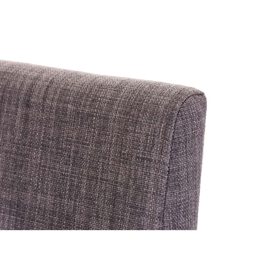 Barhocker Panama B Stoff - grau - InfinityMarket