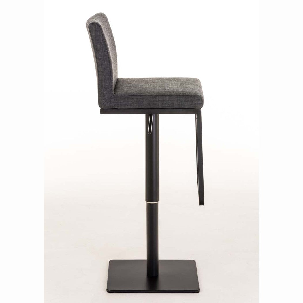 Barhocker Panama B Stoff - dunkelgrau - InfinityMarket
