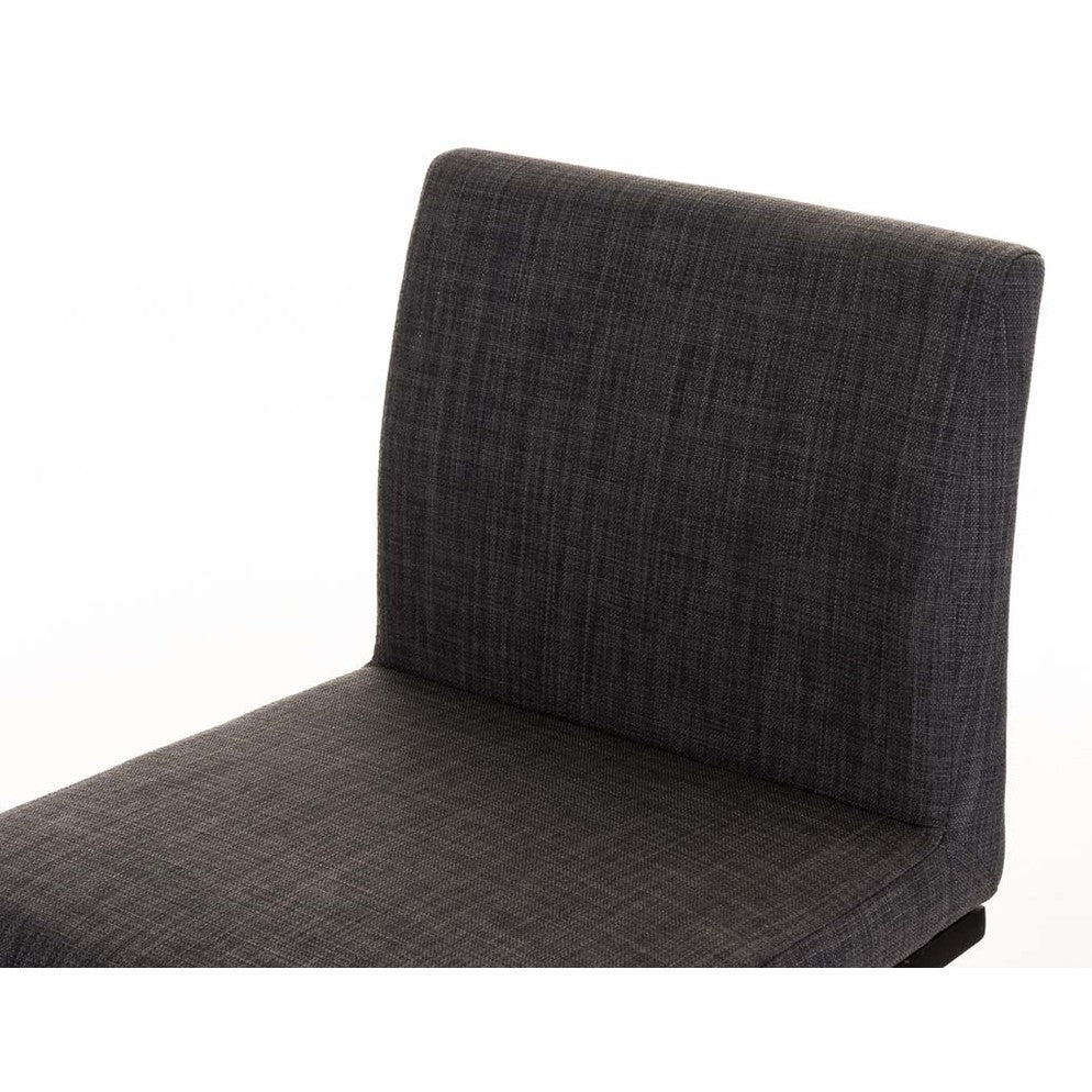 Barhocker Panama B Stoff - dunkelgrau - InfinityMarket