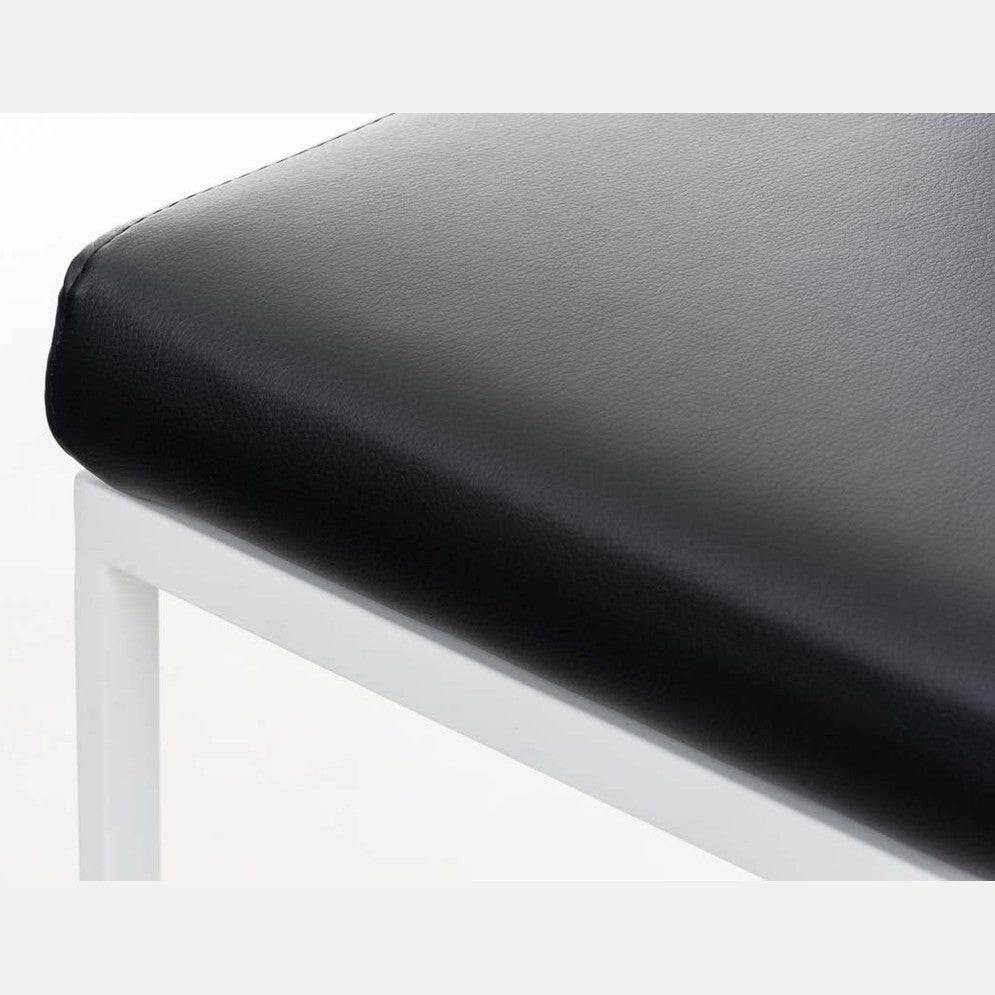 Barhocker Panama W Kunstleder - schwarz - InfinityMarket