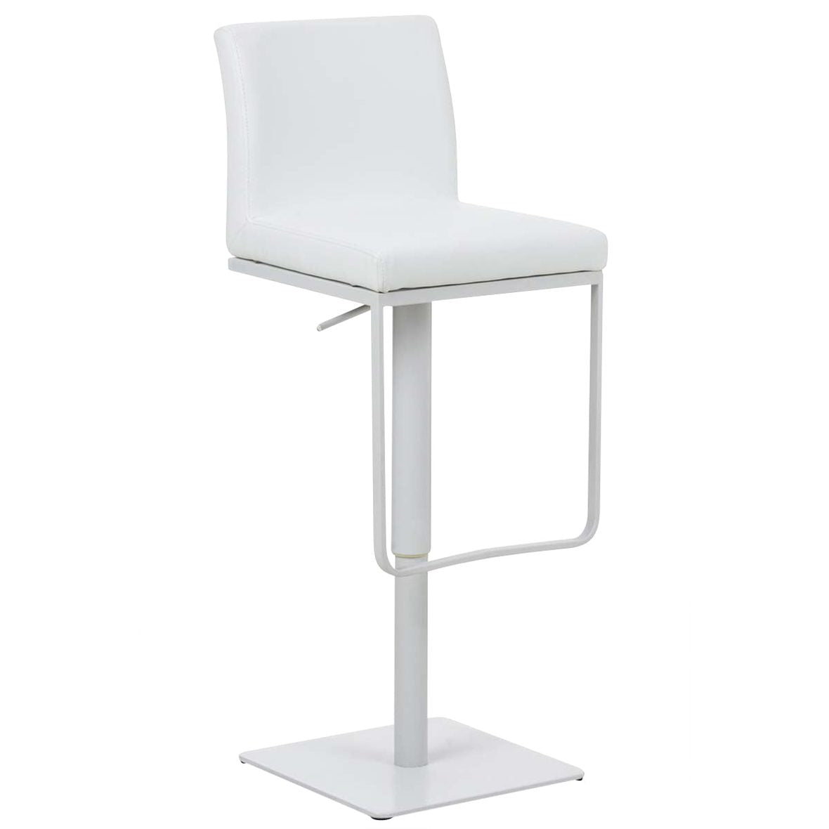 Barhocker Panama W Kunstleder - weiß - InfinityMarket