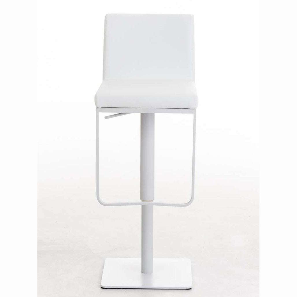 Barhocker Panama W Kunstleder - weiß - InfinityMarket