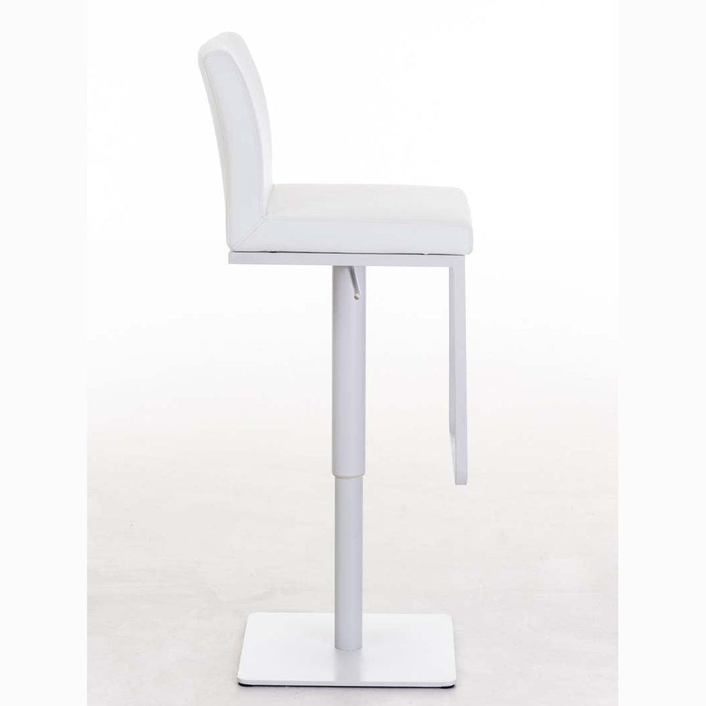 Barhocker Panama W Kunstleder - weiß - InfinityMarket