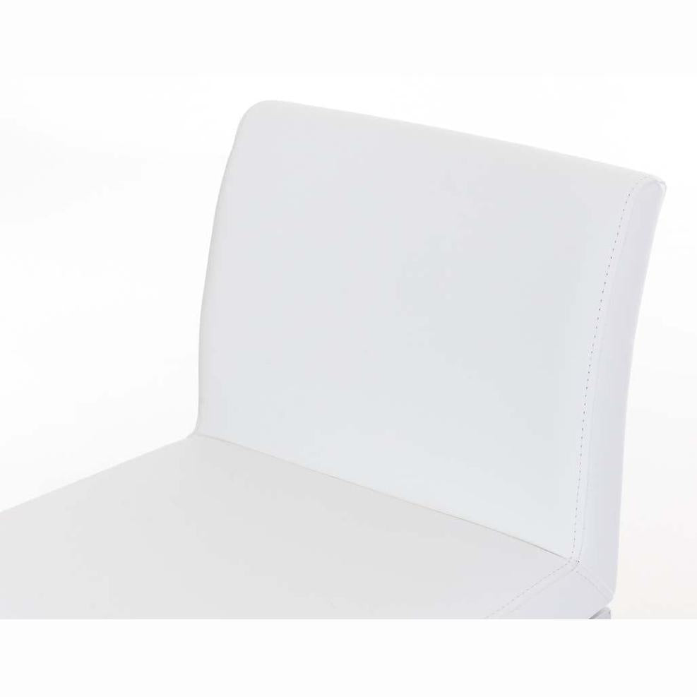 Barhocker Panama W Kunstleder - weiß - InfinityMarket