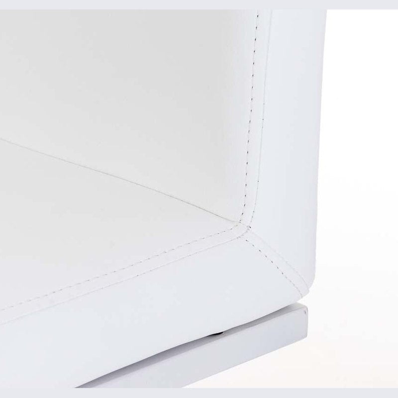 Barhocker Panama W Kunstleder - weiß - InfinityMarket