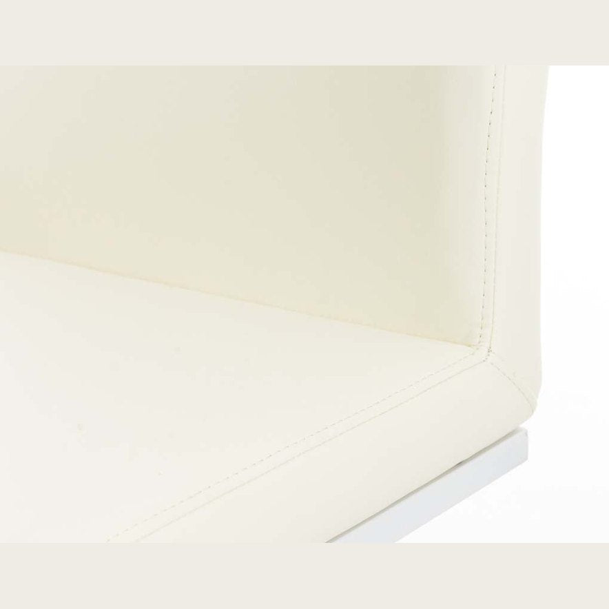 Barhocker Panama W Kunstleder - creme - InfinityMarket