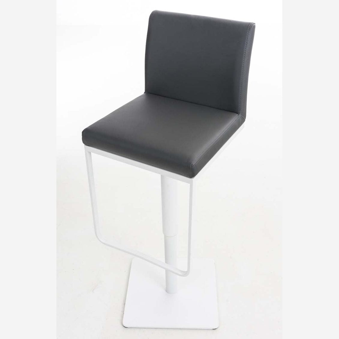Barhocker Panama W Kunstleder - grau - InfinityMarket