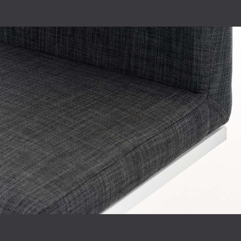 Barhocker Panama W Stoff - dunkelgrau - InfinityMarket