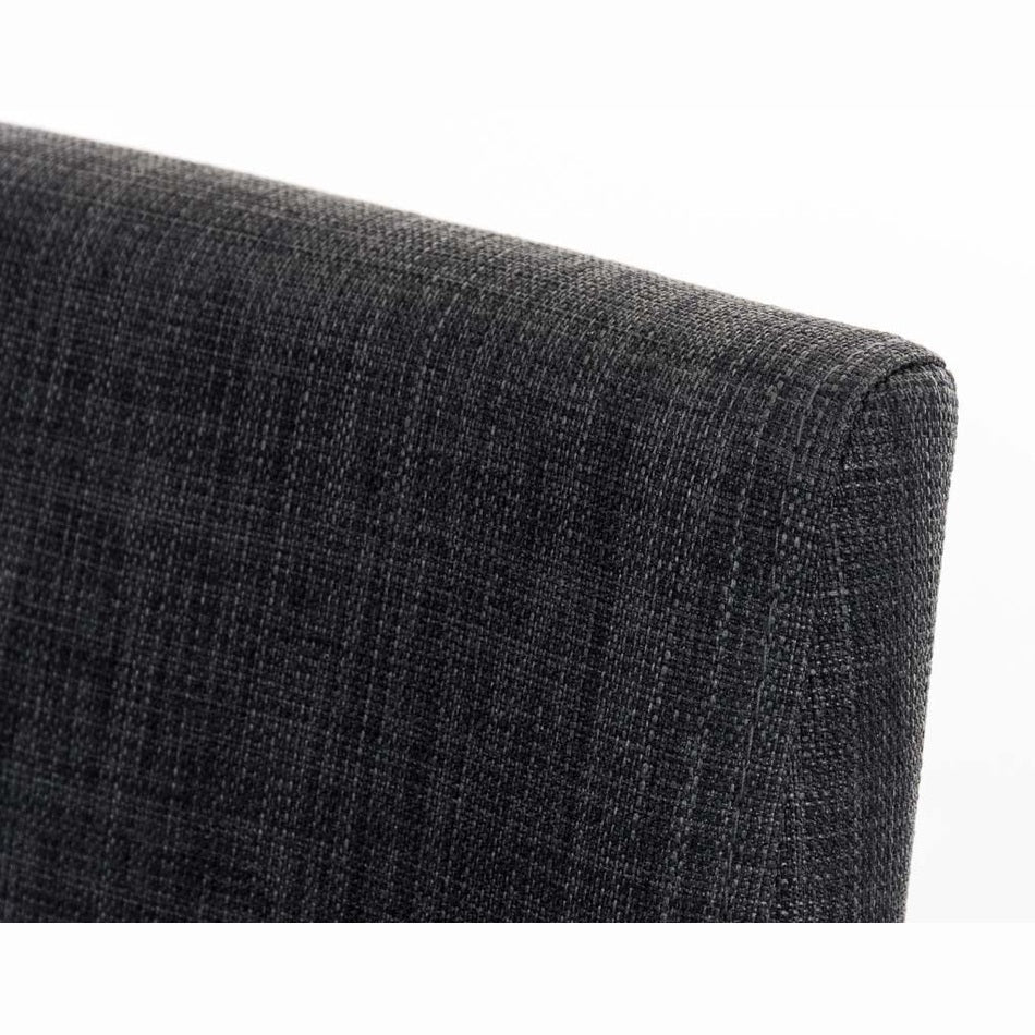 Barhocker Panama W Stoff - dunkelgrau - InfinityMarket