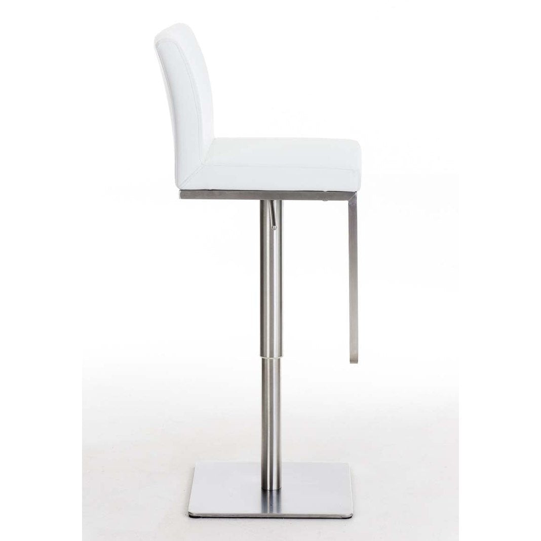 Barhocker Panama E Kunstleder - weiß - InfinityMarket