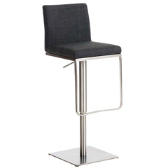 Barhocker Panama E Stoff - dunkelgrau - InfinityMarket