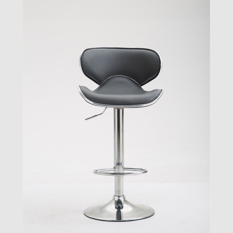 Barhocker Las Vegas V2 chrom - grau - InfinityMarket