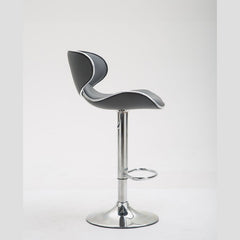 Barhocker Las Vegas V2 chrom - grau - InfinityMarket