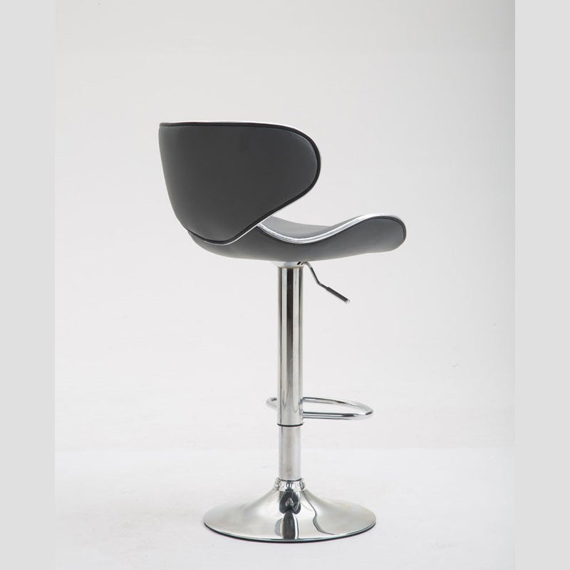 Barhocker Las Vegas V2 chrom - grau - InfinityMarket