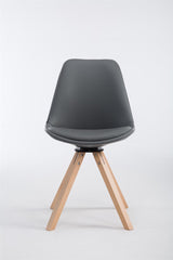 Besucherstuhl Calais Drehbar Natura Square - grau