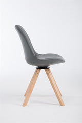 Besucherstuhl Calais Drehbar Natura Square - grau