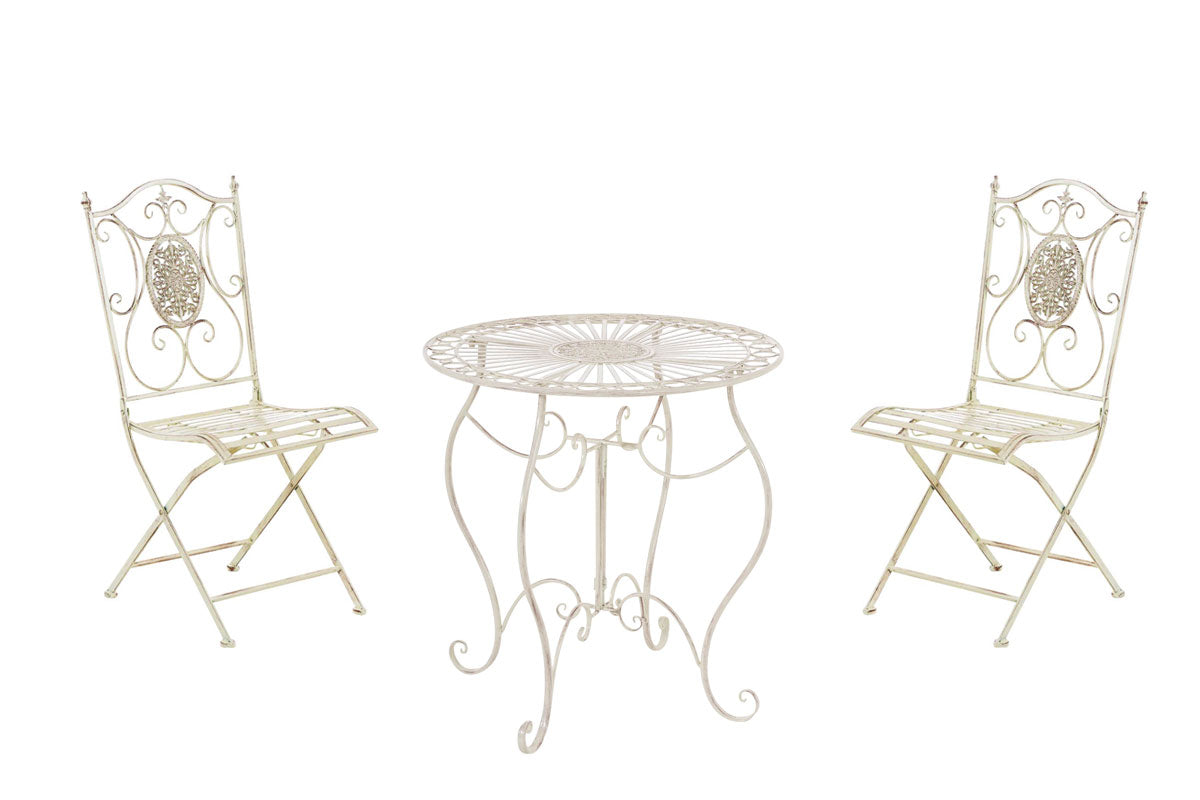 Sitzgruppe Aldeano - antik-creme