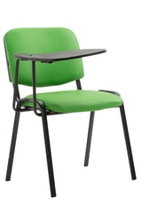 Stuhl Ken mit Klapptisch Kunstleder - grün