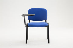 Stuhl Ken mit Klapptisch Stoff - blau