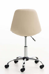 Bürostuhl Emil Kunstleder - creme
