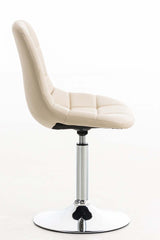 Stuhl Emil Kunstleder - creme