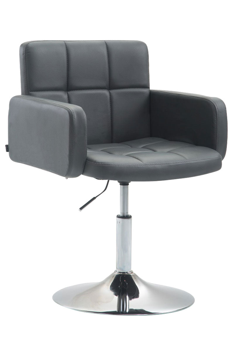 Lounger Los Angeles Kunstleder - grau