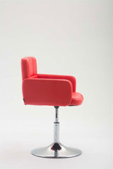 Lounger Los Angeles Kunstleder - rot