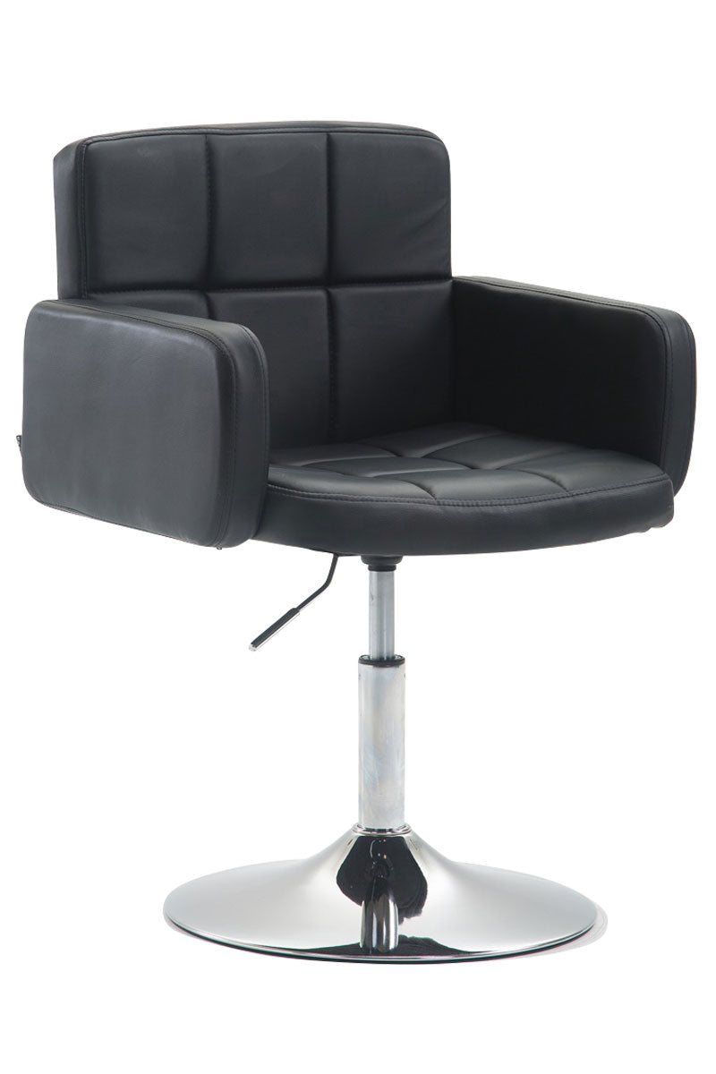 Lounger Los Angeles Kunstleder - schwarz