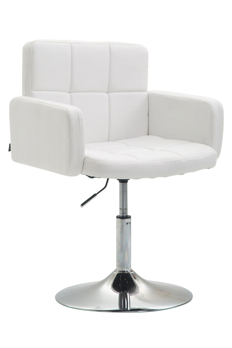 Lounger Los Angeles Kunstleder - weiß