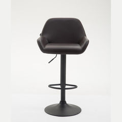 Barhocker Braga Kunstleder B - braun - InfinityMarket