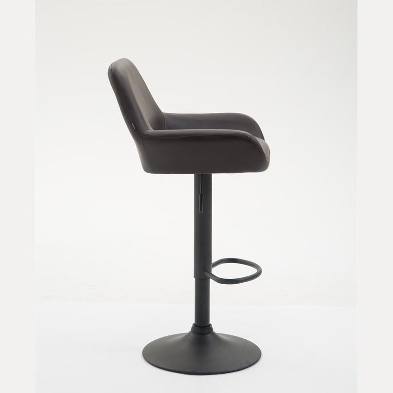 Barhocker Braga Kunstleder B - braun - InfinityMarket
