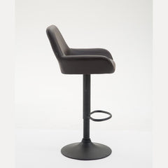 Barhocker Braga Kunstleder B - braun - InfinityMarket