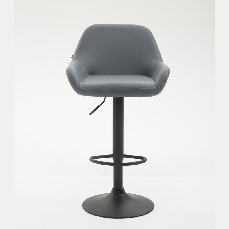 Barhocker Braga Kunstleder B - grau - InfinityMarket