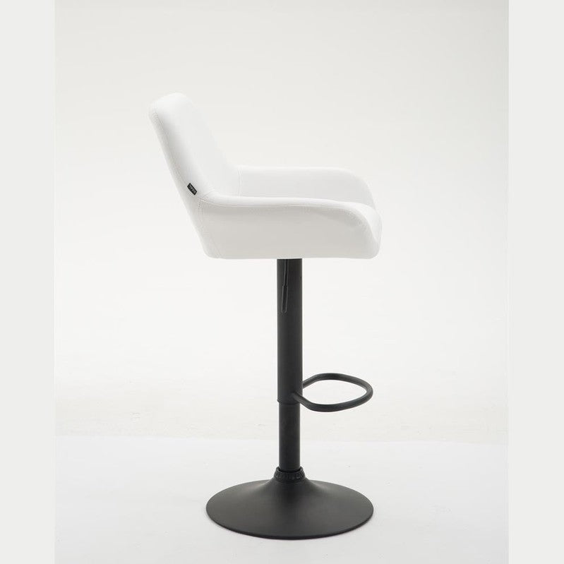 Barhocker Braga Kunstleder B - weiß - InfinityMarket