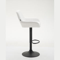 Barhocker Braga Kunstleder B - weiß - InfinityMarket