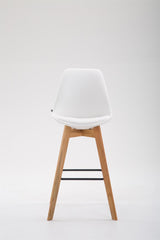 Barhocker Metz Kunstleder Natura - weiß