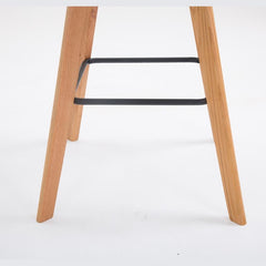 Barhocker Metz Kunstleder Natura - braun - InfinityMarket