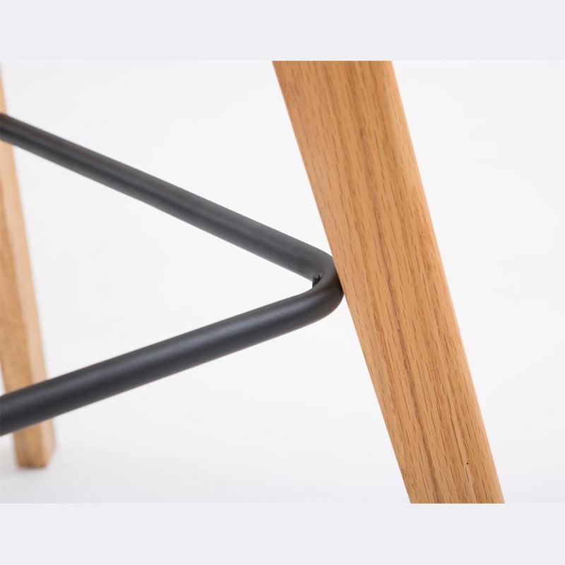 Barhocker Metz Kunstleder Natura - braun - InfinityMarket
