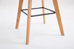 Barhocker Metz Kunststoff Natura - schwarz